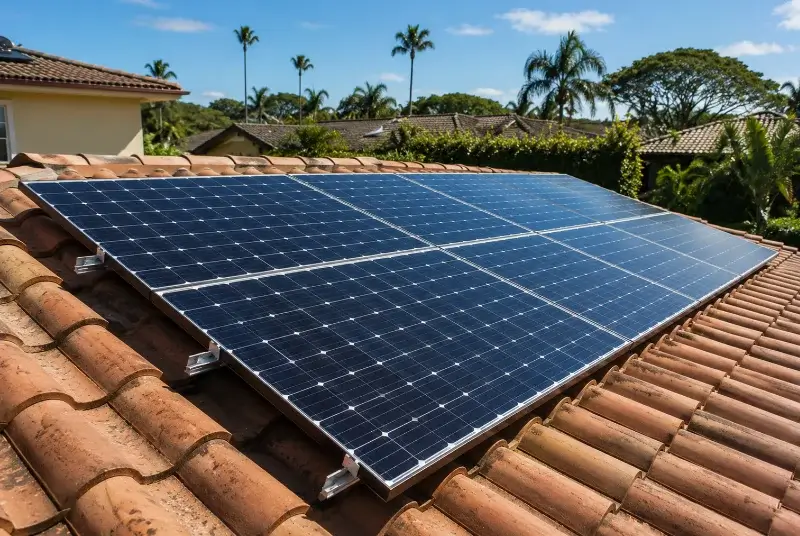 Installation de panneaux solaires à Teillet